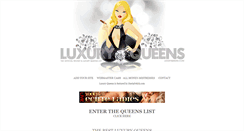 Desktop Screenshot of luxuryqueens.com